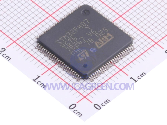 STM32F407VGT6 Microcontroller Units (MCUs/MPUs/SOCs)