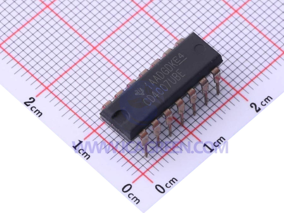CIs lógicos especiais CD4007UBE