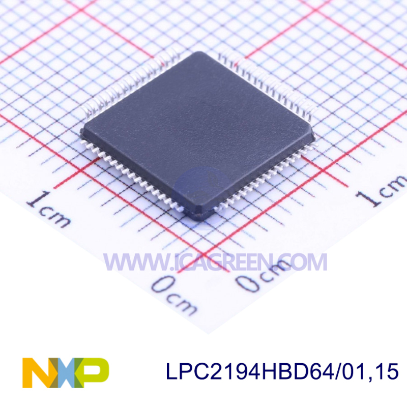 LPC2194HBD64/01,15 Microcontroller Units (MCUs/MPUs/SOCs)