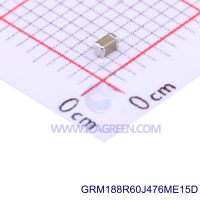 GRM188R60J476ME15D Multilayer Ceramic Capacitors MLCC - SMD/SMT