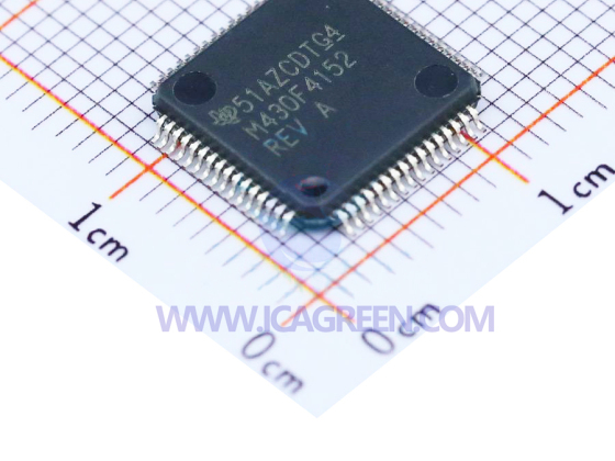 MSP430F4152IPMR TMMSP430F4152IPM 16-bit Microcontroller Units (MCUs/MPUs/SOCs)