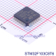 Unidades de microcontrolador ARM STM32F103C8T6 STM32F103C8T6TR (MCUs/MPUs/SOCs)