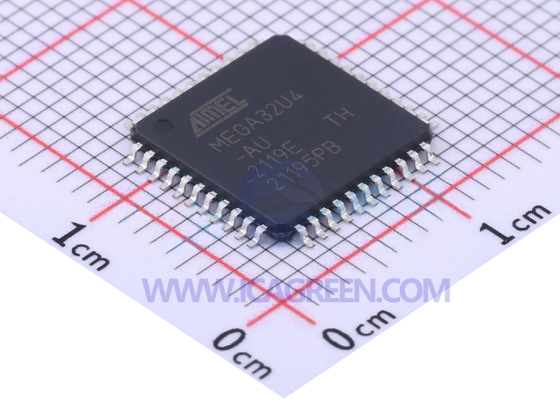 ATMEGA32U4-AU ATMEGA32U4-AUR 8-bit Microcontroller Units (MCUs/MPUs/SOCs)