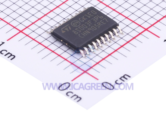 STM8S003F3P6TR STM8S003F3P6 8-bit Microcontroller Units (MCUs/MPUs/SOCs)