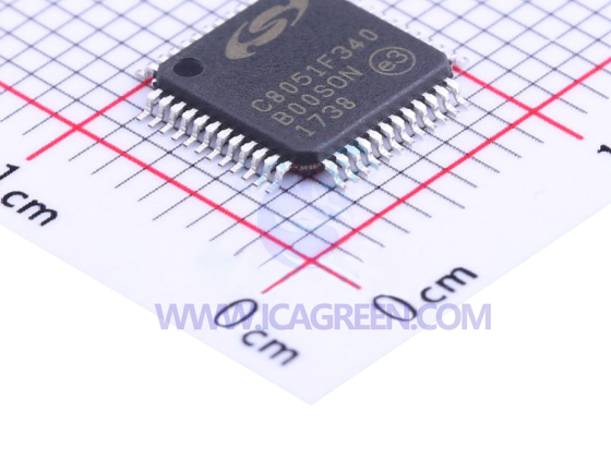 C8051F340-GQ C8051F340-GQR 8-bit Microcontroller Units (MCUs/MPUs/SOCs)