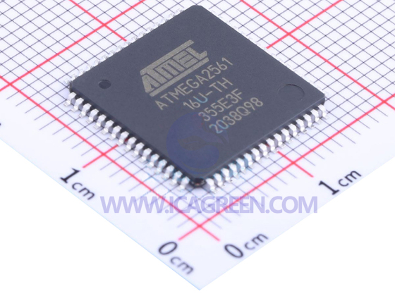 ATMEGA2561-16AU ATMEGA2561-16AUR 8-bit Microcontroller Units (MCUs/MPUs/SOCs)
