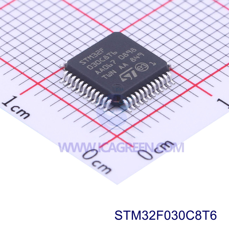 STM32F030C8T6 STM32F030C8T6TR ARM Microcontroller Units (MCUs/MPUs/SOCs)