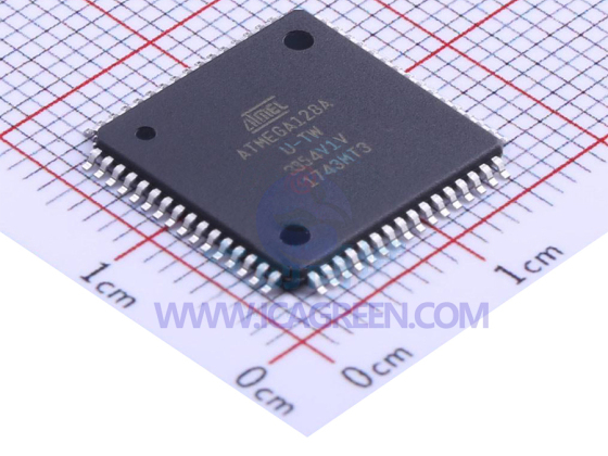 ATMEGA128A-AU 8-bit ATMEGA128A-AUR Microcontroller Units (MCUs/MPUs/SOCs)