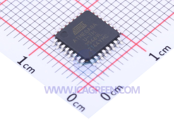 ATMEGA8A-AU ATMEGA8A-AUR 8-bit Microcontroller Units (MCUs/MPUs/SOCs)