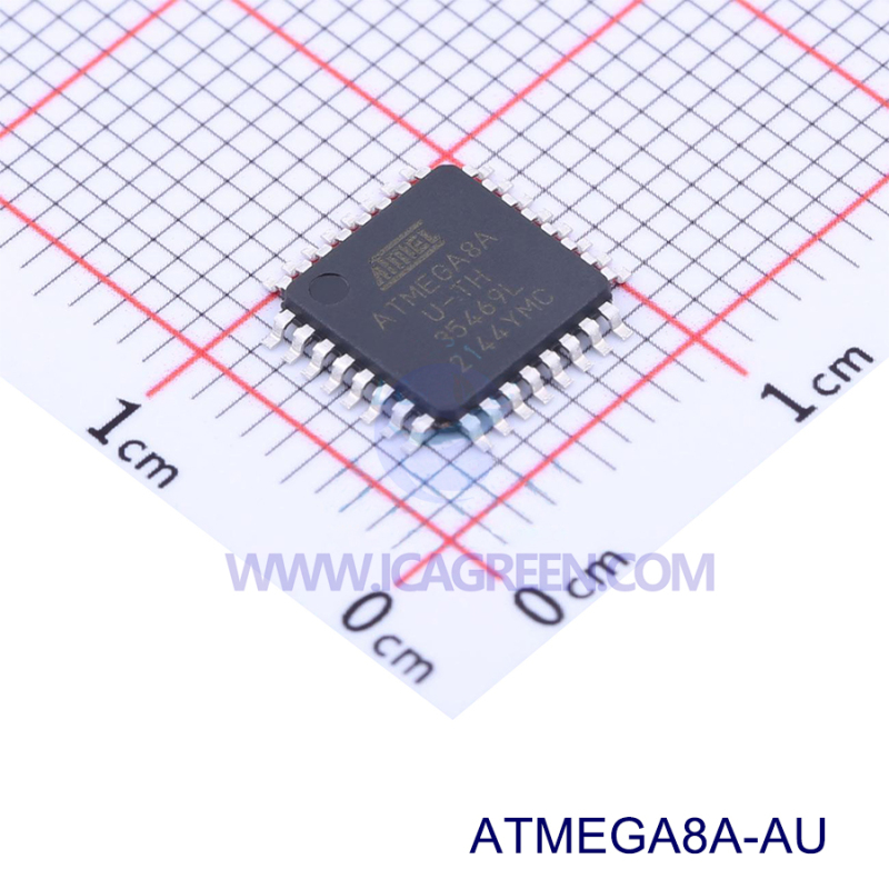 ATMEGA8A-AU ATMEGA8A-AUR 8-bit Microcontroller Units (MCUs/MPUs/SOCs)