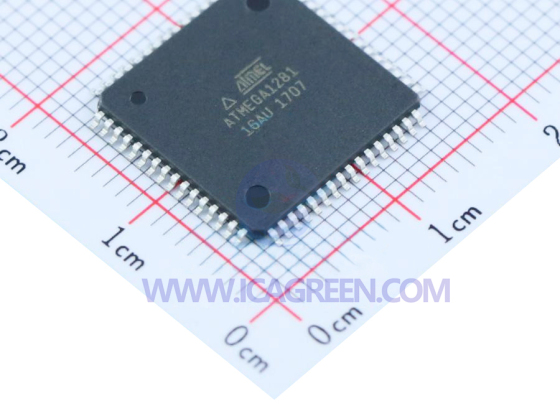 ATMEGA1281-16AU 8-bit Microcontroller Units (MCUs/MPUs/SOCs)