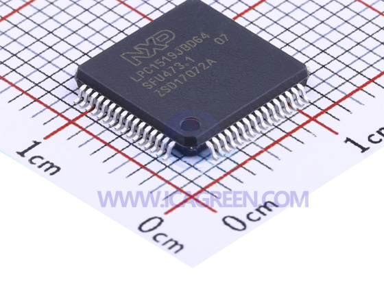 LPC1519JBD64E ARM Microcontroller Units (MCUs/MPUs/SOCs)