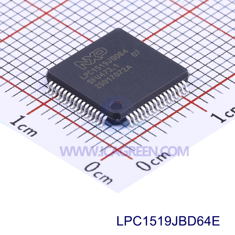 LPC1519JBD64E ARM Microcontroller Units (MCUs/MPUs/SOCs)