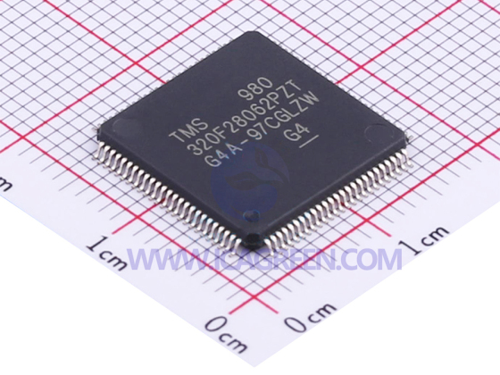 TMS320F28062PZT TMS320F28062PZTR 32-bit Microcontroller Units (MCUs/MPUs/SOCs)