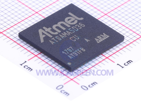 ATSAMA5D36A-CU ATSAMA5D36A-CUR Microcontroller Units (MCUs/MPUs/SOCs)