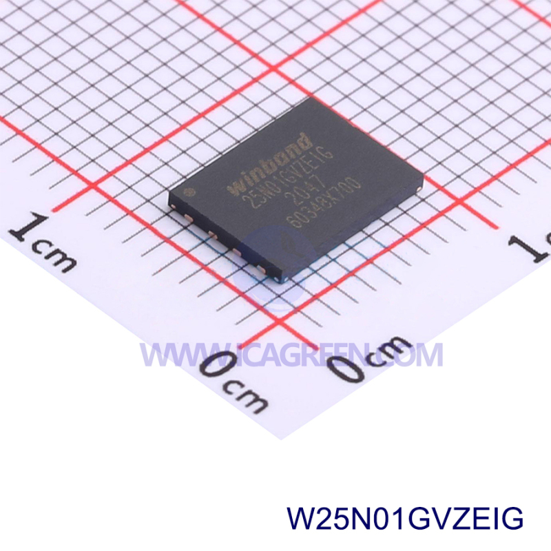 W25N01GVZEIG TR NAND Flash 1G-bit Serial NAND flash