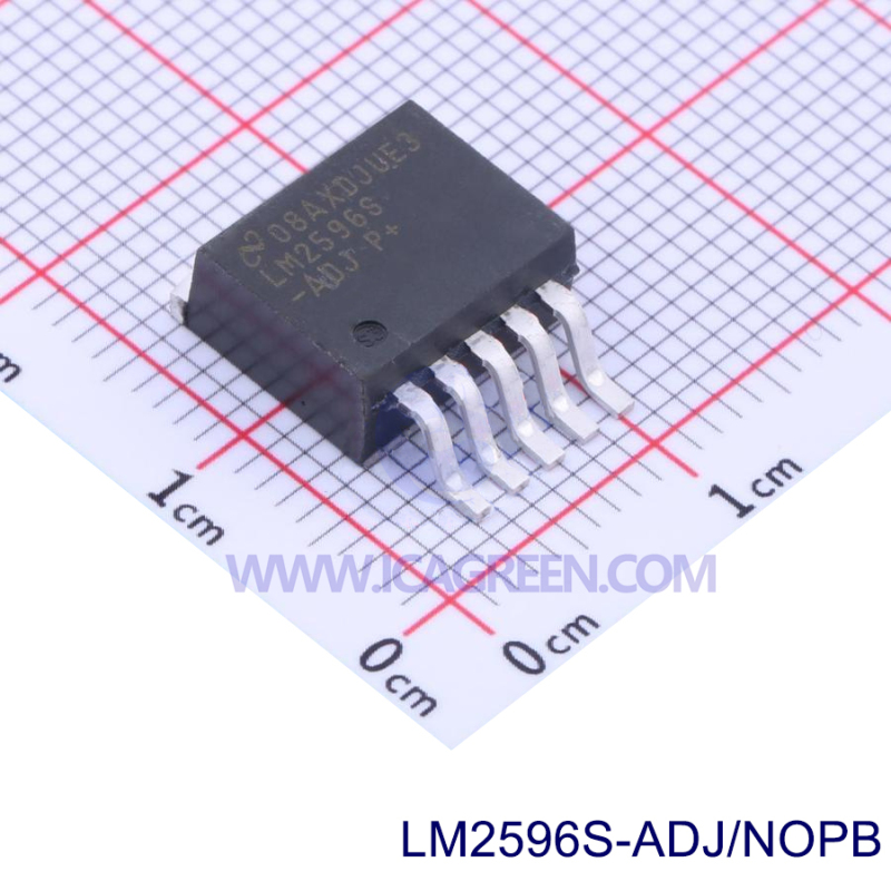 Puce d'alimentation pour convertisseurs CC-CC LM2596S LM2596S-ADJ/NOPB