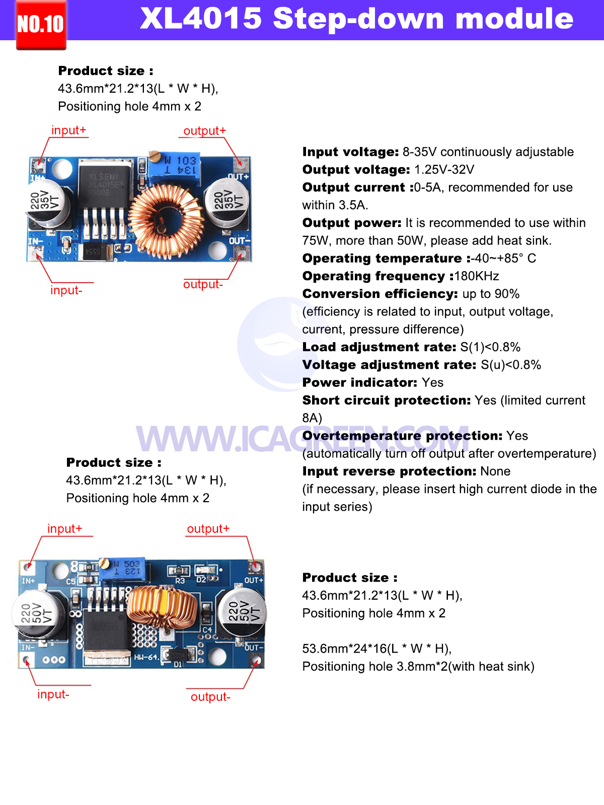 Buck power supply board