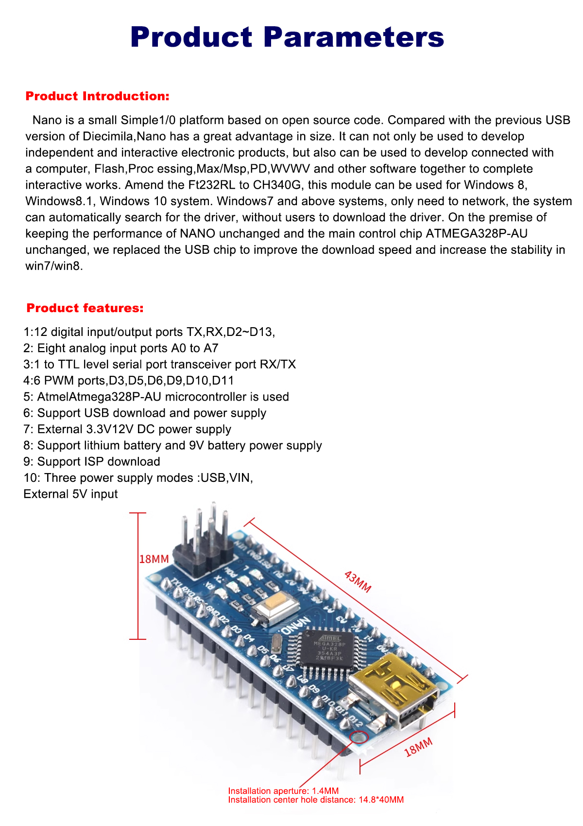 Atmega328P Module