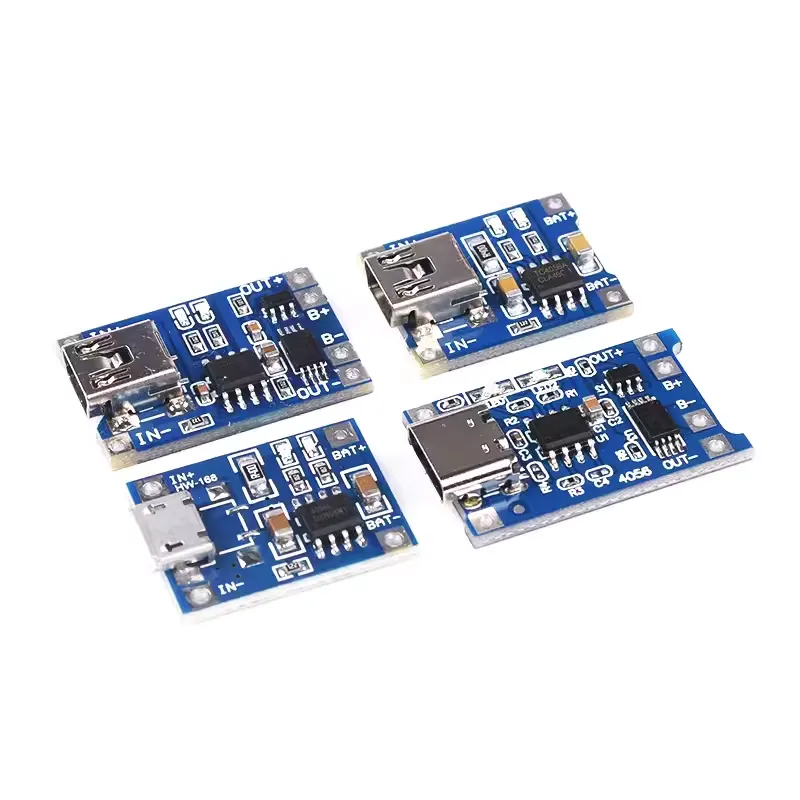 5V 1A 18650 Lithium Battery Charging Board TP4056 Lithium Battery Charging Board Micro USB Charge Module With Protect