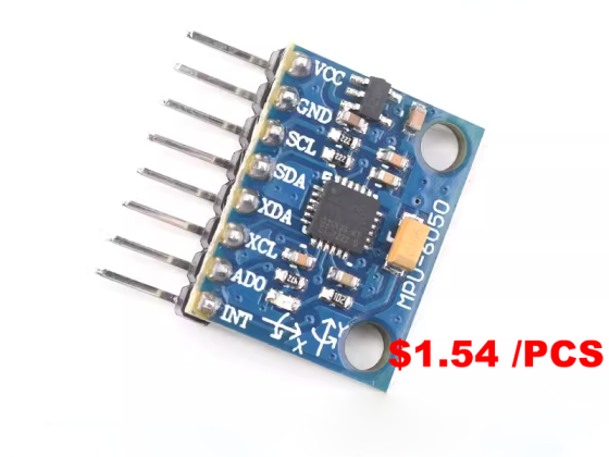 Modul MPU6050 Senzor unghi 3D 6DOF accelerometru triaxial giroscop electronic