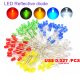 3mm 5mm LED Light Diodes, LED Circuit Assorted Kit for Science Project Experiment