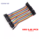 Multicolored Dupont Wire 40pin Male to Female, 40pin Male to Male, 40pin Female to Female Breadboard Jumper