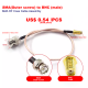 RF connection wire NC to SMA male head to female head RG316 extension line N/SMA to MMCX switch line