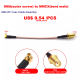 RF connection wire NC to SMA male head to female head RG316 extension line N/SMA to MMCX switch line