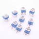 RM065/RM063 Blue and white potentiometer 1k/2k/5k/10k/50k/100k/1M WH06 adjustable resistor