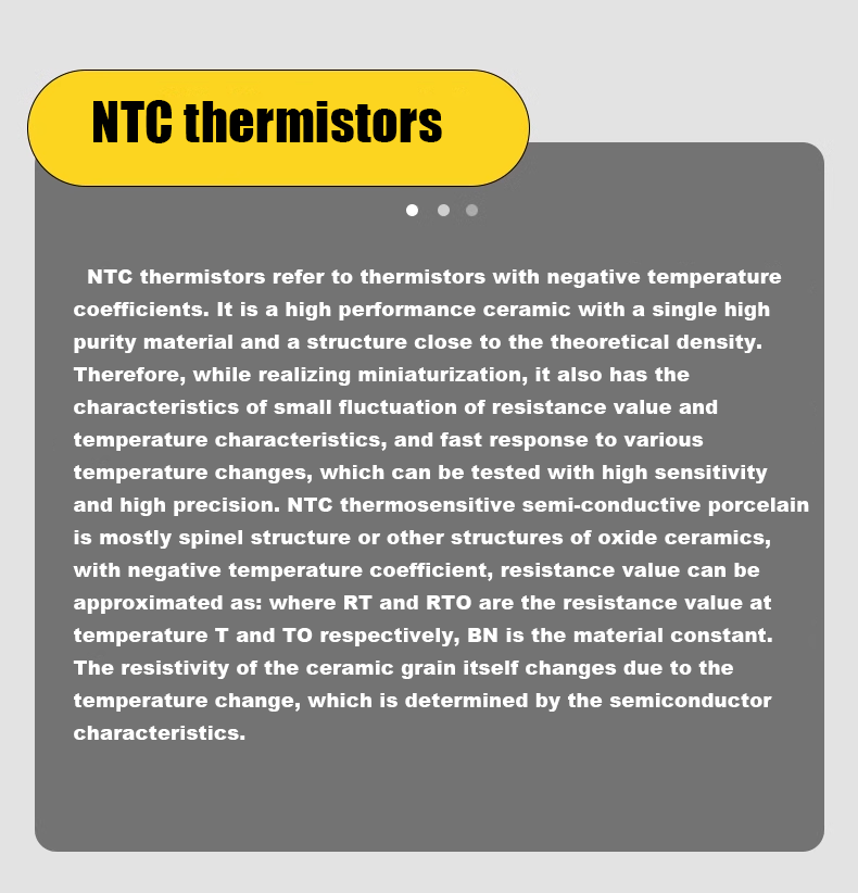 NTC thermistor negative temperature coefficient3/5/8/10/20/47D-5/7/9/11/13/15/20/25