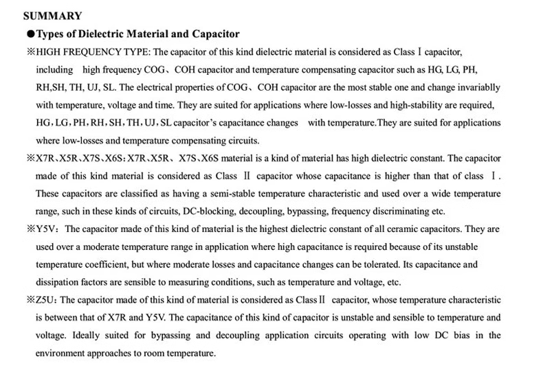 MLCC 0805 0603 1206 105 m 1 patch capacitance uf / 2.2/4.7/10/22/47/100 uf 106 m