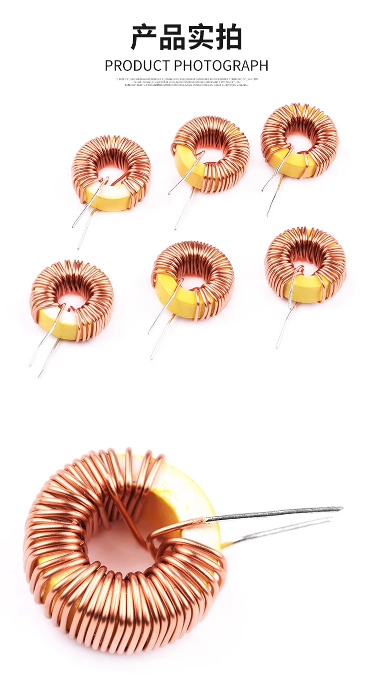 Ring type inductor Winding coil magnetic ring