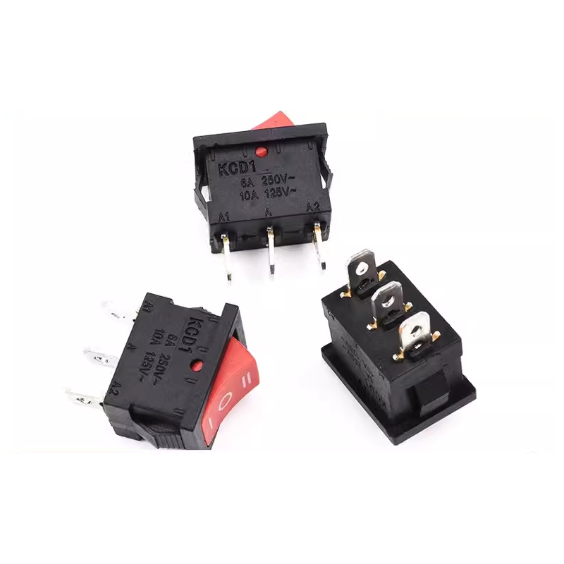 KCD1/3/4/5/11 boat switch button boat rocker 2 feet 4 feet 3 gear