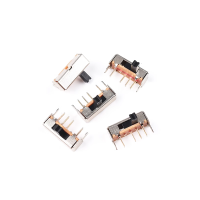 Toggle switch single row of direct patch horizontal small micro power sliding gear fluctuation band 2/3 gear 3/4 feet