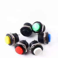 Switch button small switch small button car self lock no lock self reset mini boat shape round mini boat shape