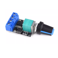 PWM DC motor governor 5V-16V12V speed control switch 10A LED dimming speed control module 3-35V