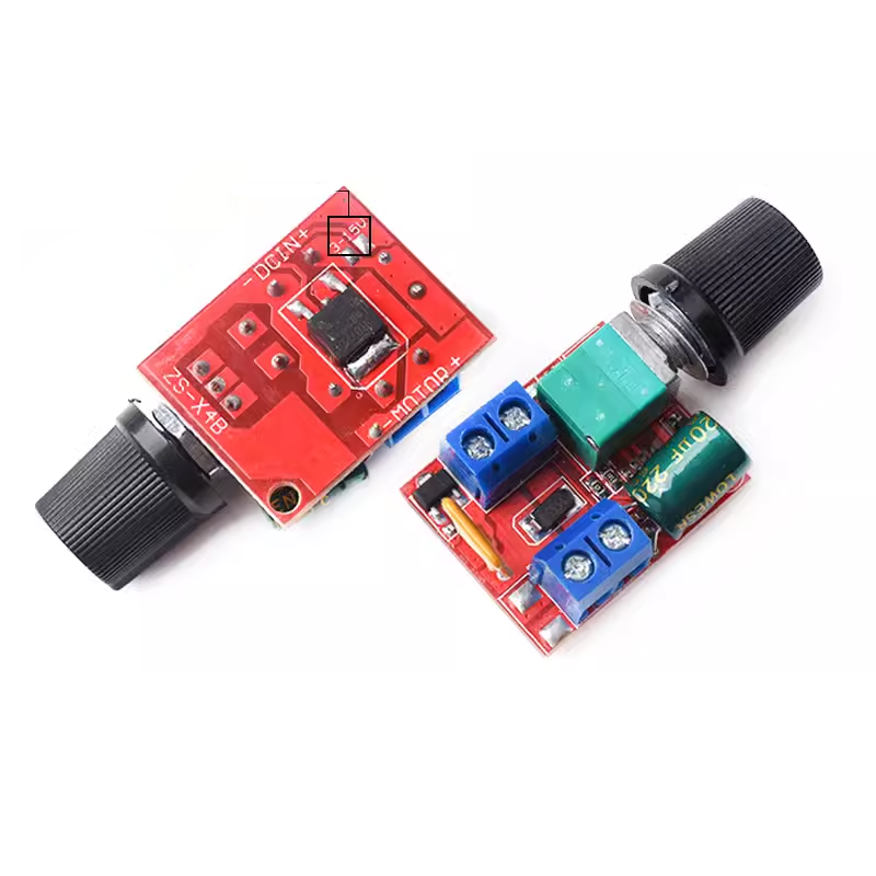 PWM DC motor governor 5V-16V12V speed control switch 10A LED dimming speed control module 3-35V
