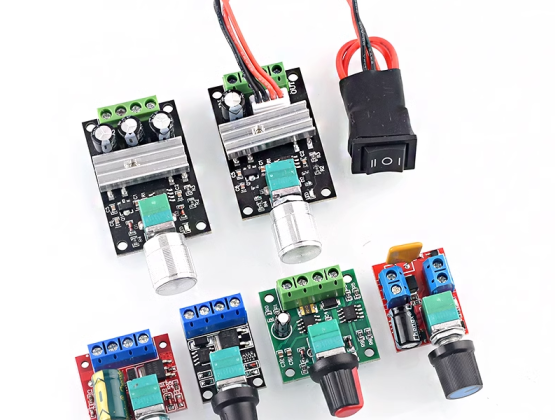 Régulateur de moteur PWM DC 5V-16V12V, interrupteur de contrôle de vitesse 10A, module de contrôle de vitesse de gradation LED 3-35V