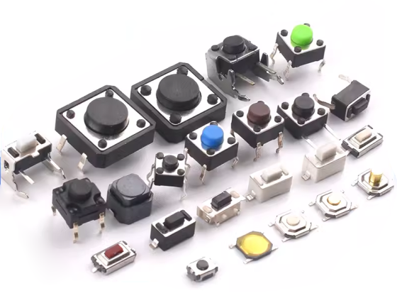 Micro-interrupteur à bouton-poussoir direct, interrupteur tactile, 3*4*2/3*6*4.3/4*4*1.5/6*6*5, patch de boutons