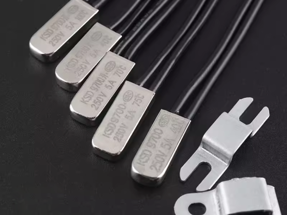 KSD9700 temperature control switch 5A Temperature thermal protector 40/45/50/90/100~155 degrees normally open and normally closed