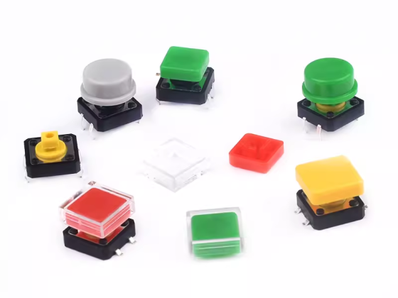 Direct plug/patch touch switch 12*12*7.3/10*10mm square head round head micro button button cap