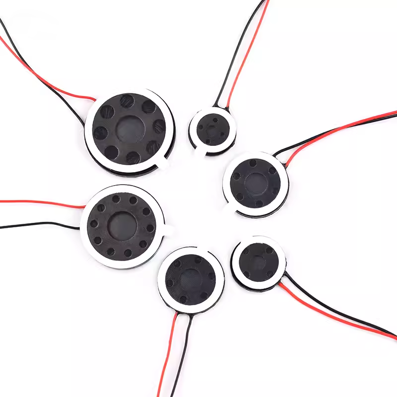 Circular voice small horn diameter 13/15/18/20/23/25mm8 Euro 1W plastic horn speaker