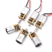 Moteur à engrenages de précision N20 DC3V3.7V5V 6V DC, moteur lent, micro réducteur d'engrenage entièrement en métal