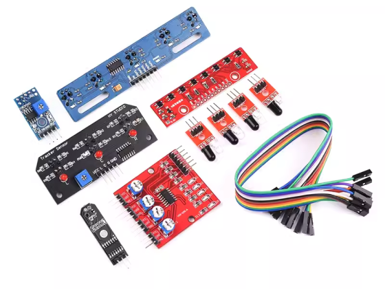 Modul senzor infraroșu de urmărire TCRT5000 urmărire evitarea obstacolelor tub reflectorizant panou comutator fotoelectric mașină inteligentă