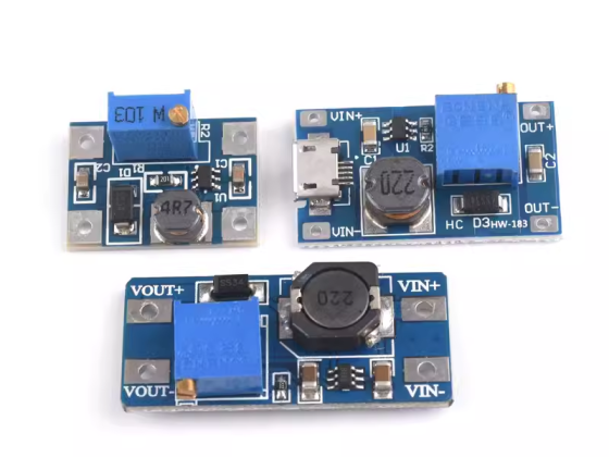 2a Placă de amplificare DC-DC reglabil regulator de tensiune de amplificare modul de putere intrare mt3608 2-24V L 5/9/12/28V