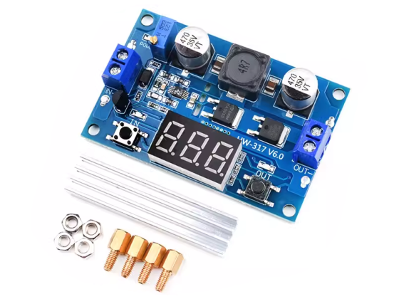 DC-DC LTC1871 boost power supply module high power 100W adjustable output 3.5~35V digital display