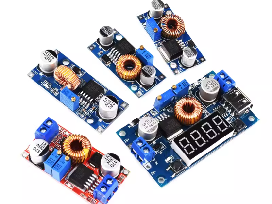 XL4005/4015 adjustable buck power supply module DC-DC regulated voltage 5~35V constant current constant voltage 5A large current