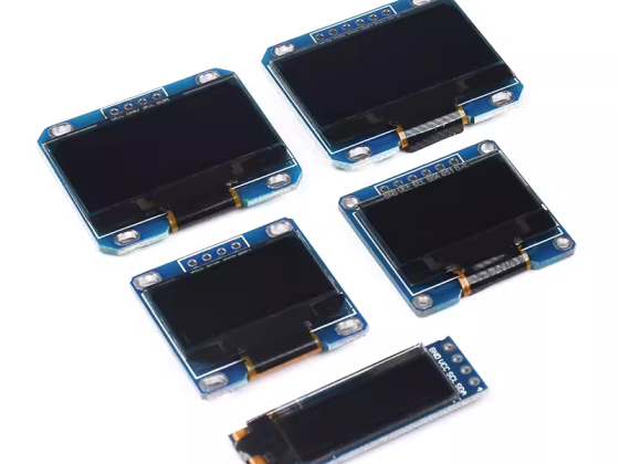 0.96 inch OLED display module 0.91 1.3 1.54 inch 12864 LCD 4/6/7 pin IIC/SPI