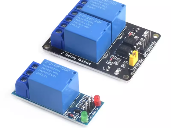 Modul releu 1 cale Releu 1 cale 2 5V Placă de extensie de declanșare de nivel înalt/jos control curent slab